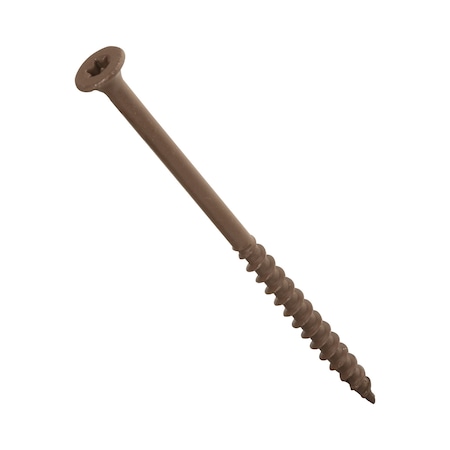 Nuvo Iron Deck Screw, 3.7 in, Steel, 250 PK 83BRJ